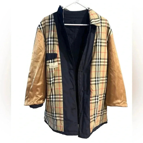 Burberry Vintage navy men’s jacket size L - Picture 8 of 15